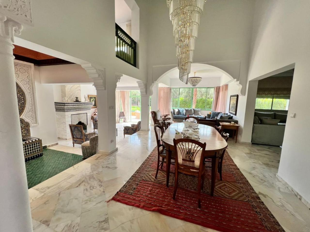 Villa Avec Piscine Privatisee A La Palmeraie Marrakesh Esterno foto