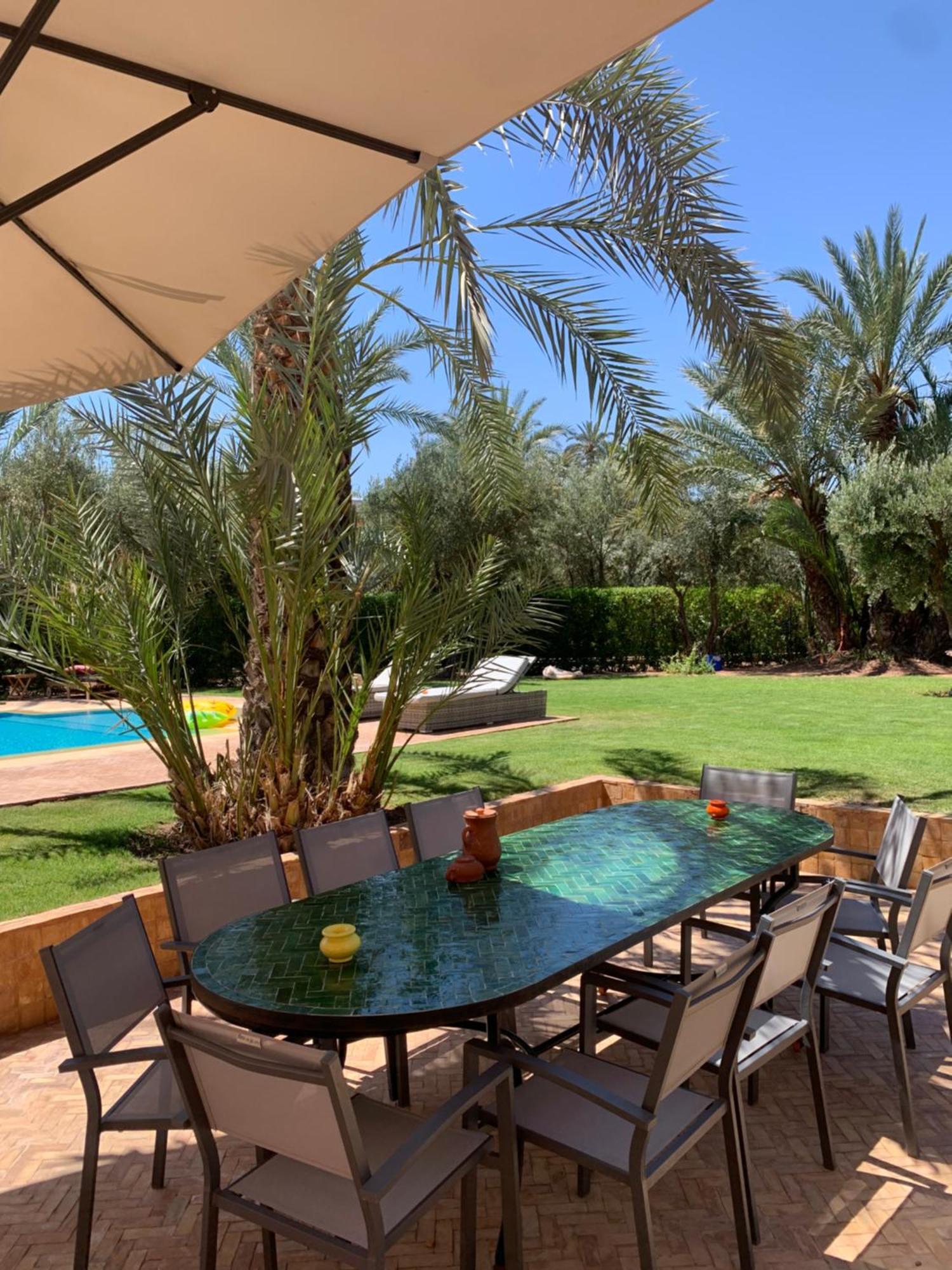 Villa Avec Piscine Privatisee A La Palmeraie Marrakesh Esterno foto