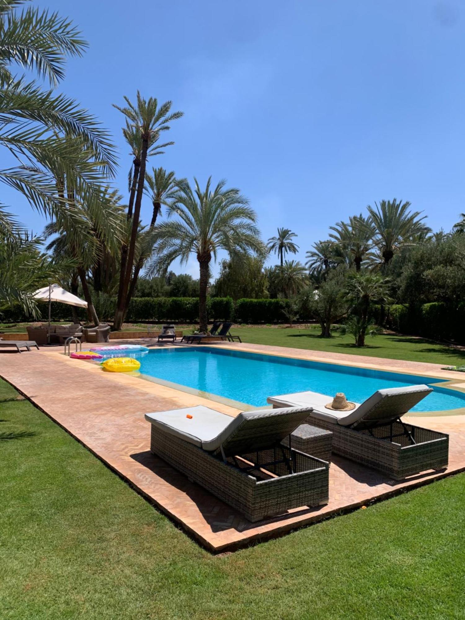 Villa Avec Piscine Privatisee A La Palmeraie Marrakesh Esterno foto